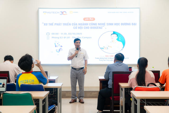Trang bị hành trang cho “BioGenZ” HUTECH trước làn sóng phát triển của Công nghệ sinh học 16