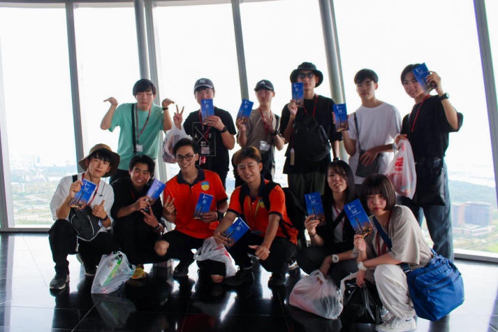 Sinh viên Khoa Nhật Bản học HUTECH giao lưu cùng học sinh các Trường Trung học Phổ thông Nhật Bản 27