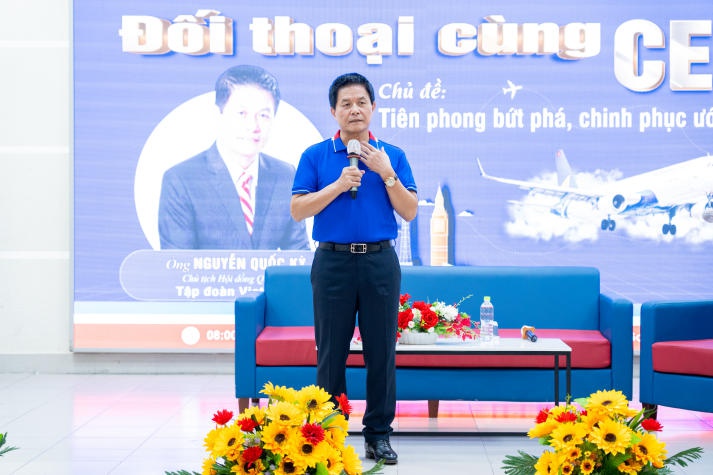 [Video] CEO Nguyễn Quốc Kỳ kể chuyện chinh phục ước mơ cùng sinh viên HUTECH 66