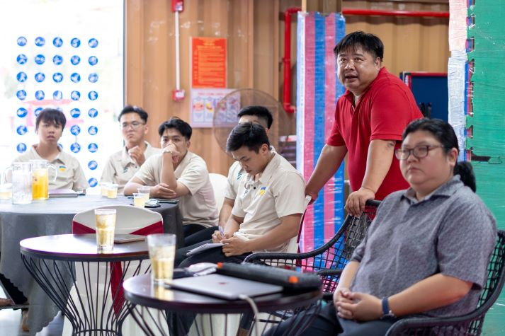 [Ảnh] Trải nghiệm thể thao toàn diện của sinh viên ngành Quản lý thể dục thể thao tại NV Sport Camp 43