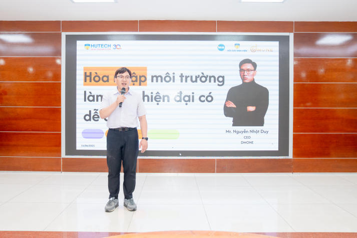 [Video] Gen Z HUTECH học “bí kíp sinh tồn” nơi công sở từ cựu sinh viên thành đạt 47