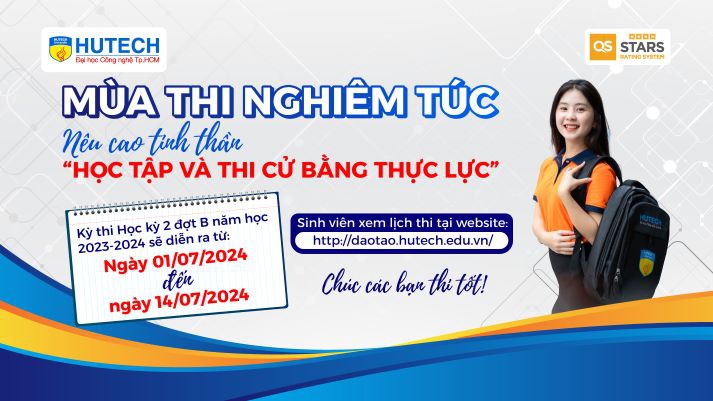 [Mùa thi nghiêm túc] Nêu cao tinh thần “Học tập và thi cử bằng thực lực” tại kỳ thi Học kỳ 2 đợt B năm học 2023 - 2024 12