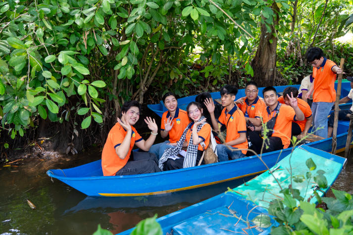 Sinh viên HUTECH tìm cơ hội khởi nghiệp từ mô hình nông nghiệp và du lịch sinh thái tại xã Bình Mỹ 65