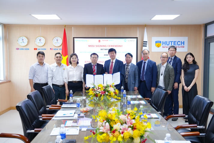 HUTECH ký kết MOU với Trường Đại học Chungwoon (Hàn Quốc) 71