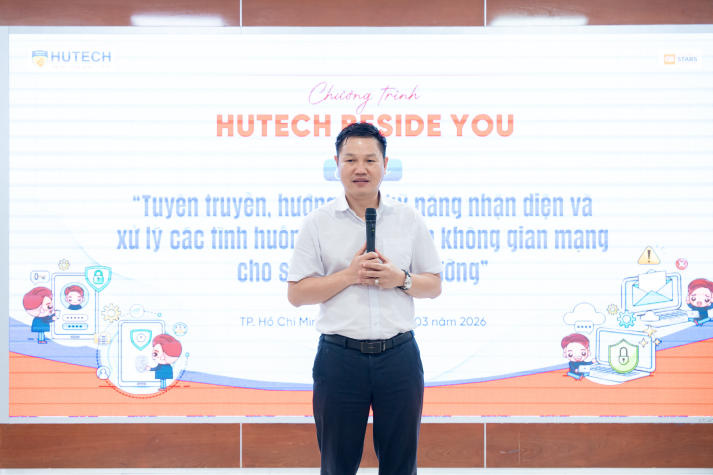 HUTECH Beside You: Trang bị kỹ năng nhận diện và xử lý các tình huống lừa đảo trên không gian mạng cho sinh viên 21