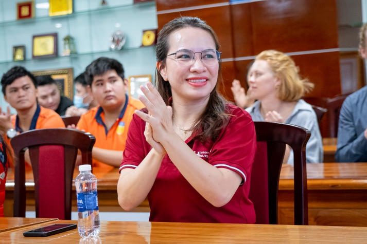 HUTECH đón đoàn sinh viên Trường Đại học Marquette đến giao lưu, học tập 45