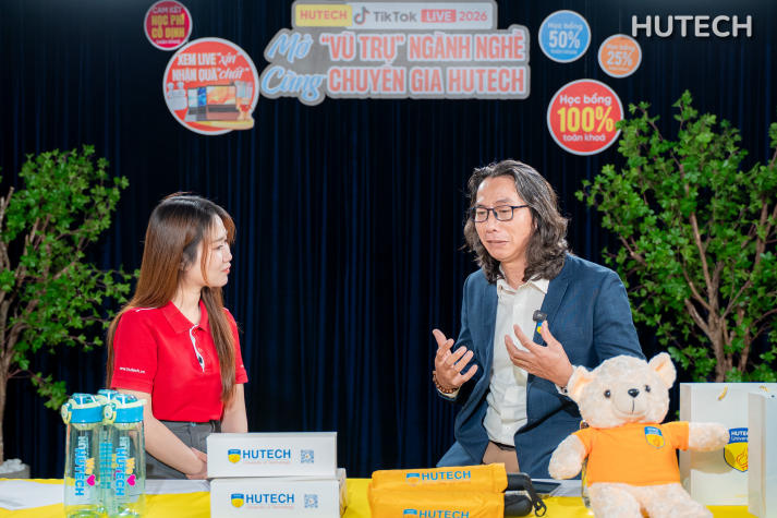 [HUTECH TIKTOK LIVE 2026] Chọn ngành thông minh, sẵn sàng cho hành trình đại học trong kỷ nguyên số 23