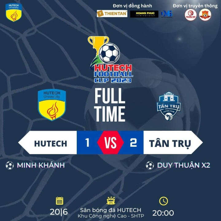 [HUTECH Football Cup 2023] Lộ diện 04 đội mạnh nhất tiến vào vòng Bán kết 129