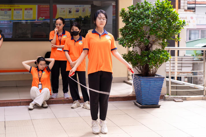 Sôi nổi Ngày hội Thanh niên khỏe Khoa Tài chính - Thương mại: Khỏe cùng 5 tốt 68