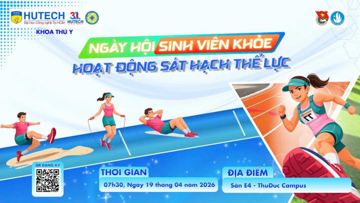 Tự hào 31 năm HUTECH: Tuổi trẻ bùng nổ chuỗi hoạt động chào mừng 141