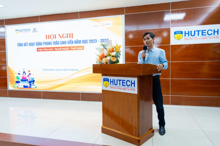 Viện Văn hóa - Nghệ thuật - Thể thao HUTECH tổng kết và phát động phong trào sinh viên năm học 2024-2025 26