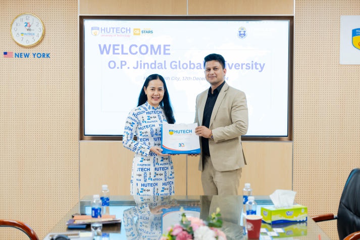 HUTECH thúc đẩy hợp tác chiến lược cùng O.P. Jindal Global University (Ấn Độ) 58