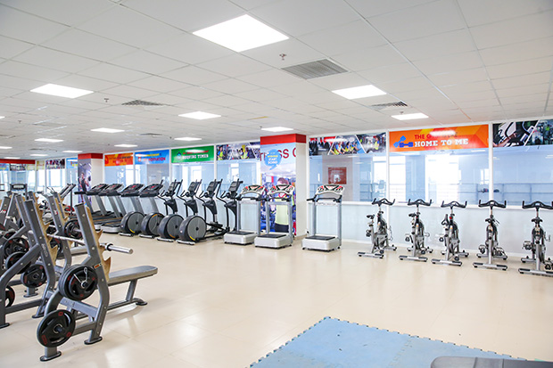 現代化的健身房——為胡志明市科技大學（HUTECH）的學生提供了有效的健康培訓地址 11