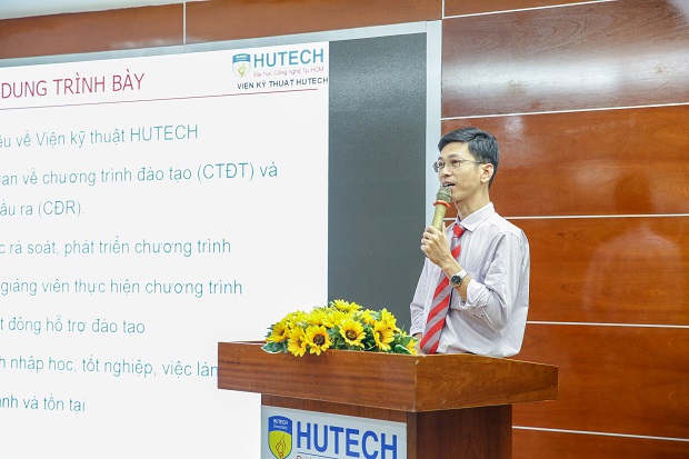 HUTECH chính thức khai mạc chương trình kiểm định chất lượng ngành Kỹ thuật điện và Quản trị kinh doanh 87