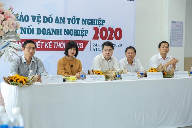 Doanh nghiệp thích thú đồ án của sinh viên Thời trang & Dệt may HUTECH 6