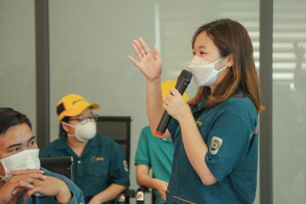 Sinh viên HUTECH tích lũy nhiều kinh nghiệm lý thú từ buổi tham quan thực tế tại Cty Jinyu Tire 32