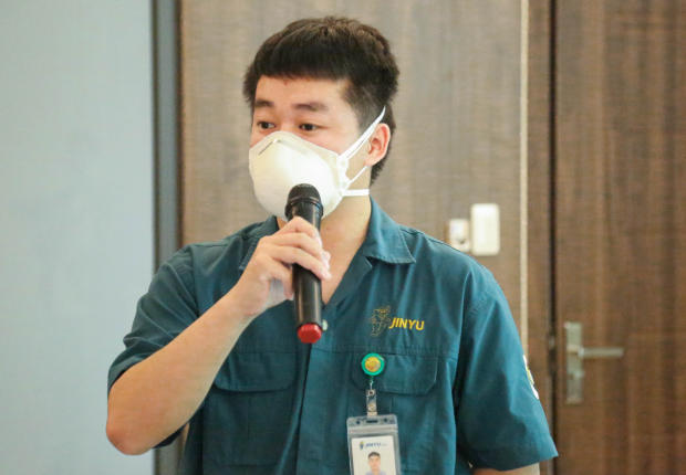 Sinh viên HUTECH tích lũy nhiều kinh nghiệm lý thú từ buổi tham quan thực tế tại Cty Jinyu Tire 24