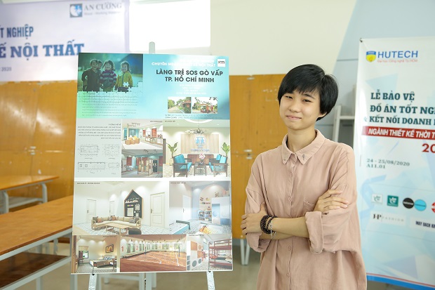 HUTECH's Face: Thủ khoa Nhật Hà và câu chuyện ấm áp phía sau Đồ án Thiết kế nội thất Làng trẻ SOS Gò Vấp 121