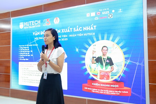 VĐV xuất sắc nhất Hội thao CB-GV-NV 2020 Chiêm Khánh Ngọc: “Niềm vui lớn nhất là được cùng nhau” 71