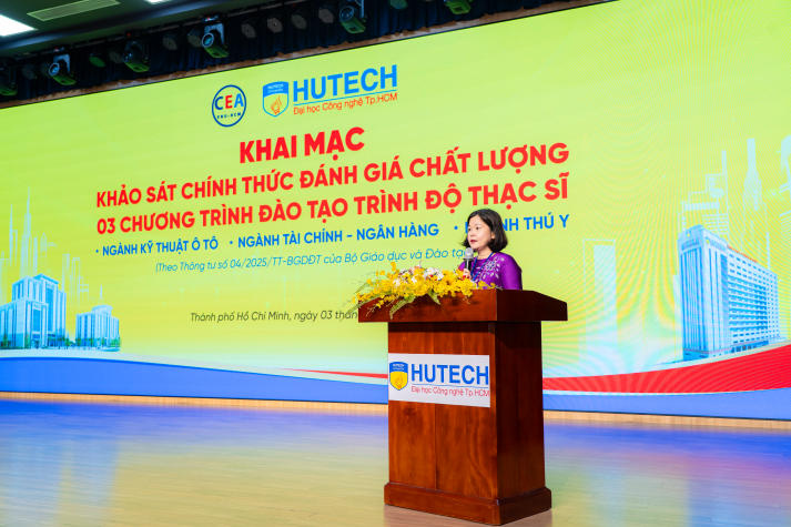 HUTECH khai mạc khảo sát chính thức đánh giá ngoài 03 chương trình đào tạo trình độ Thạc sĩ theo chuẩn MOET 53