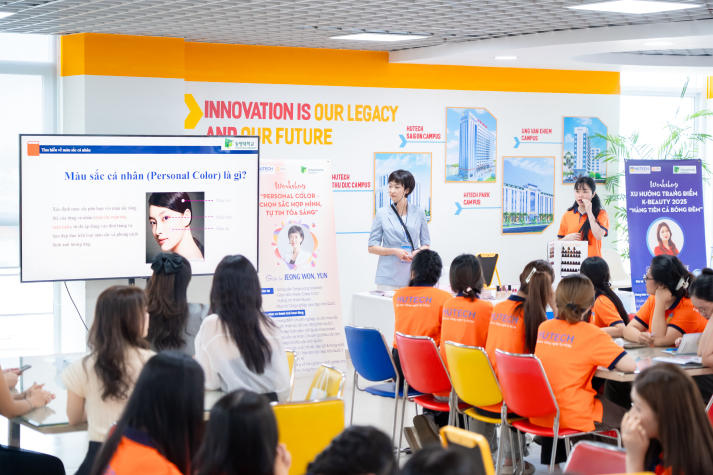 [Hướng nghiệp 2026] Học cùng chuyên gia, sinh viên Công nghệ thẩm mỹ “bỏ túi” bí quyết vững nghề 16