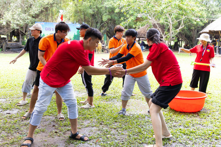 [Ảnh] Sinh viên Viện Văn hóa - Nghệ thuật - Thể thao khuấy động sức trẻ tại Hội trại kết nối CAS’s Camp 2026 25