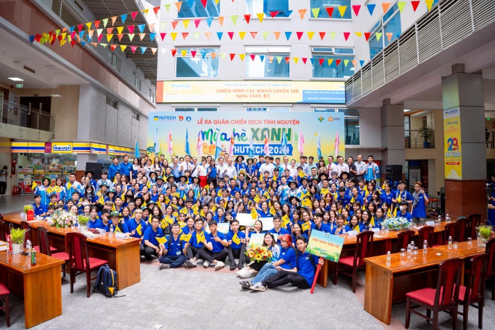 HUTECH officially launched 2024 Green Summer Volunteer Campaign 131