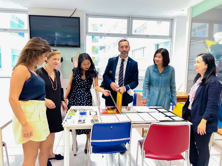 Buổi làm việc sẽ mở ra cơ hội cho việc hợp tác hỗ trợ các giải pháp cải tiến trong nhiều lĩnh vực dệt may HUTECH1