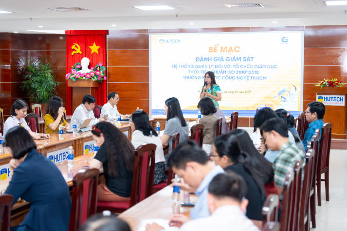 Bế mạc đợt đánh giá theo tiêu chuẩn ISO 21001:2018, HUTECH được ghi nhận nhiều điểm mạnh nổi bật 72