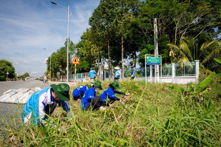 [Mùa hè xanh HUTECH 2023] Mặt trận tỉnh Vĩnh Long sẵn sàng thực hiện những công trình đầu tiên 72