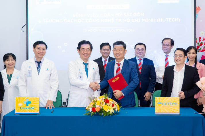 Bệnh viện Hoàn Mỹ Sài Gòn trở thành cơ sở thực hành lâm sàng của Trường Y và Khoa học Sức khỏe HUTECH 17