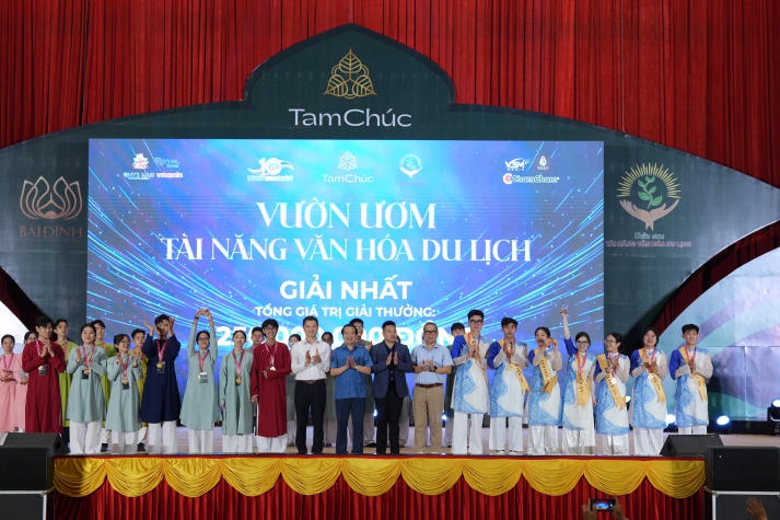 Sinh viên HUTECH giành giải Nhất toàn quốc Cuộc thi “Đại sứ Văn hóa du lịch” 62