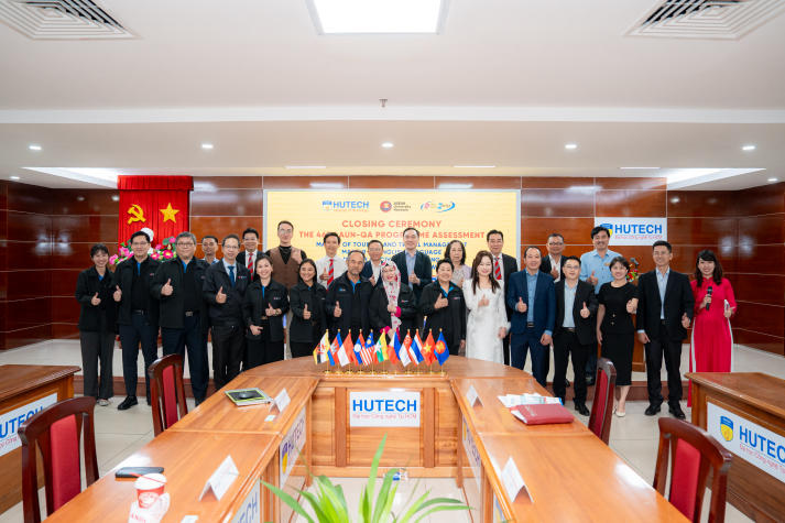 [Video] Bế mạc đánh giá ngoài 04 chương trình đào tạo trình độ Thạc sĩ theo tiêu chuẩn AUN-QA tại HUTECH 86