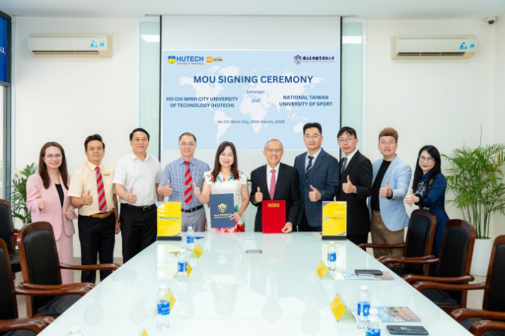 HUTECH ký kết MOU với National Taiwan University of Sport (Đài Loan), mở rộng hợp tác quốc tế trong lĩnh vực thể thao 47