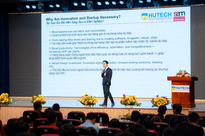 [Video] Hợp tác giáo dục - đầu tư: HUTECH cùng SAM kiến tạo hệ sinh thái khởi nghiệp cho sinh viên 82