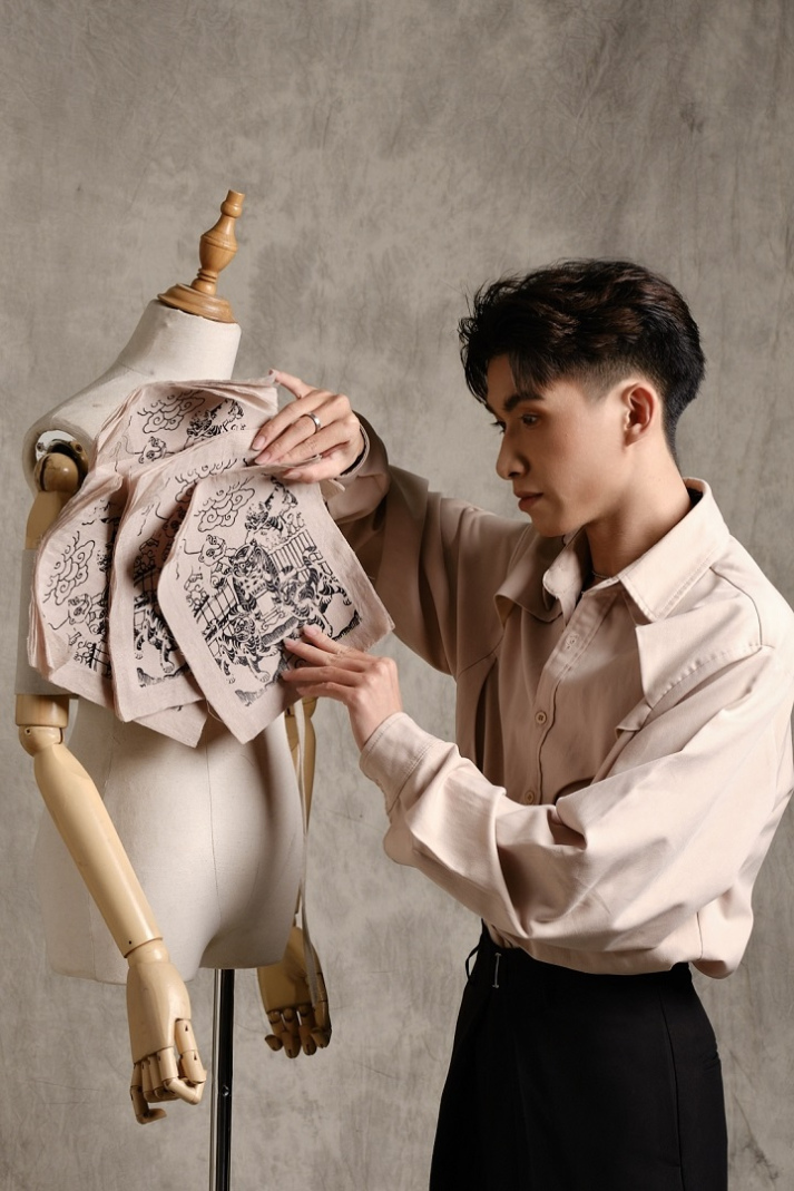 03 thiết kế của sinh viên ngành Thiết kế thời trang “oanh tạc” SẮC NÉT 2025 97