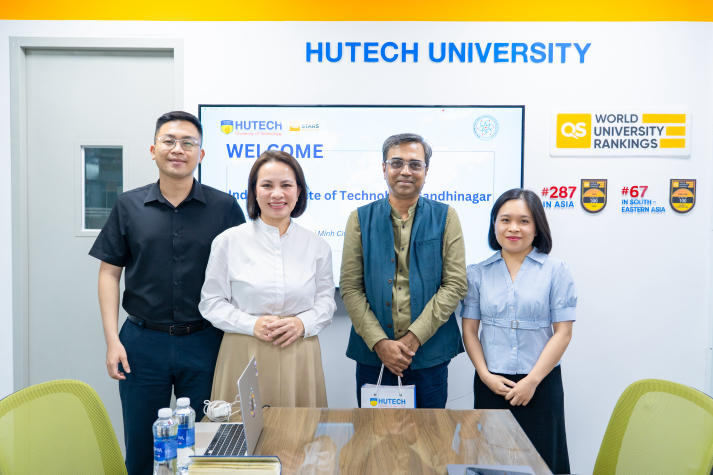 HUTECH kết nối IIT Gandhinagar (Ấn Độ) trong đào tạo truyền thông và thiết kế 47