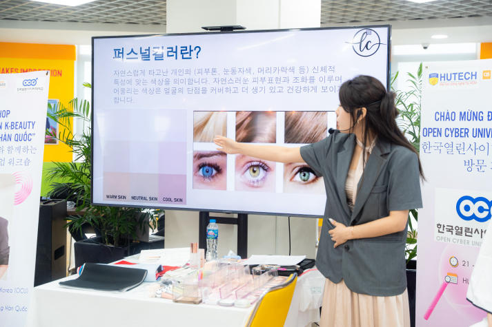 [Video] Sinh viên Viện Khoa học Ứng dụng khám phá bí mật chuẩn K-Beauty cùng chuyên gia Hàn Quốc 101