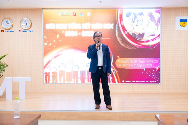 Tôn vinh và lan tỏa nhiệt huyết của sinh viên Khoa Kiến trúc - Mỹ thuật tại Hội nghị Tổng kết năm học 2024-2025 17