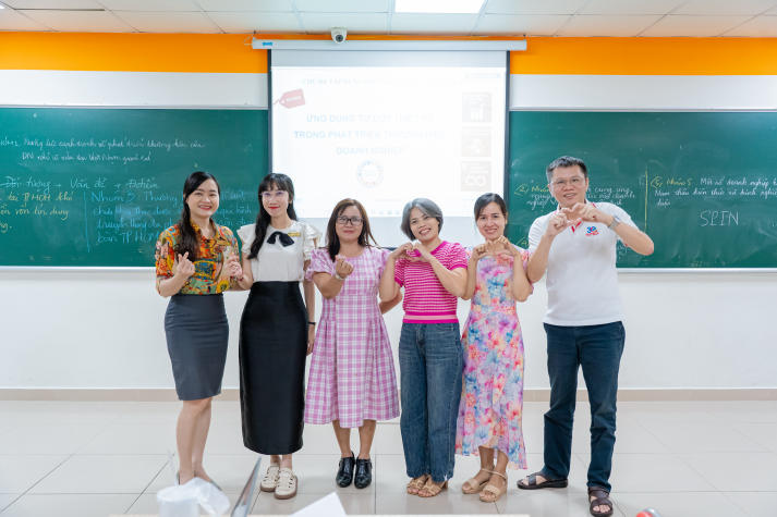 Giảng viên HUTECH tăng cường kinh nghiệm giảng dạy học phần Tư duy thiết kế dự án 120