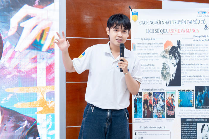 Sinh viên VJIT giải mã sắc màu văn hóa Nhật Bản qua ngôn ngữ poster 75