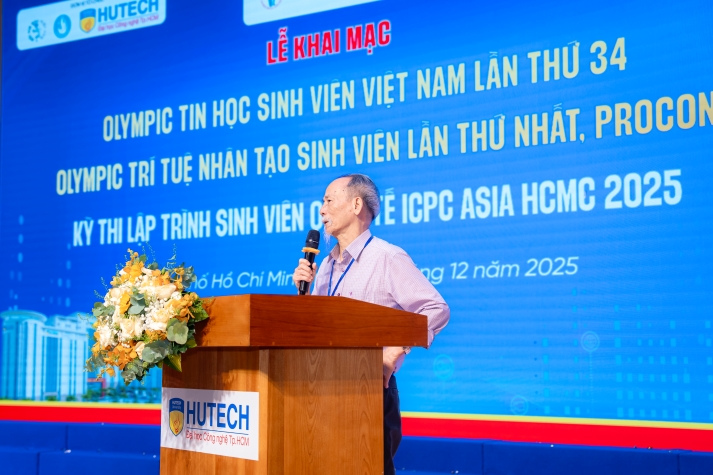 Trang trọng lễ khai mạc OLP’25, OlpAI’25, Procon’25 và ICPC Asia HCMC 2025 26