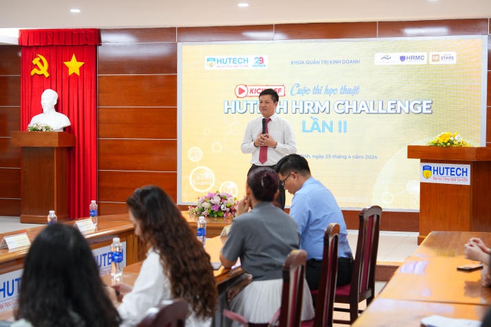 Cuộc thi “HUTECH HRM Challenge” của Khoa Quản trị kinh doanh chính thức trở lại  với tổng giải thưởng hơn 16 triệu 38