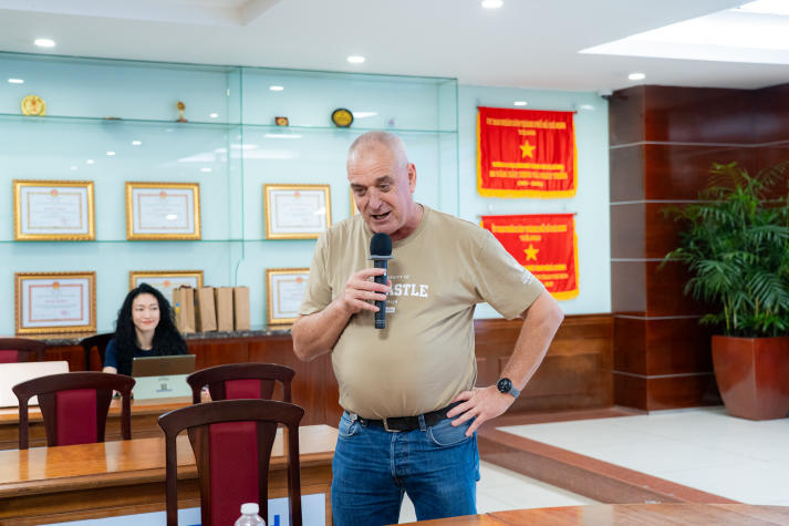 HUTECH and University of Newcastle students connect through Nucleo experiences and technical exchange 30