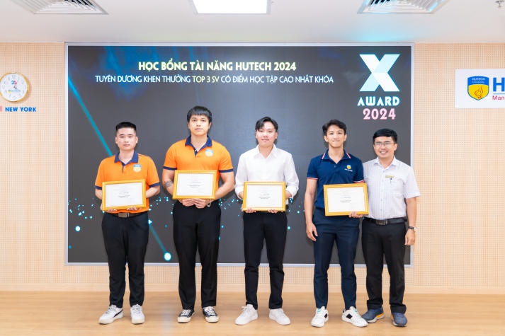 X-Award 2024: Dấu ấn thành tựu, bứt phá vươn lên cùng Khoa Xây dựng HUTECH 65