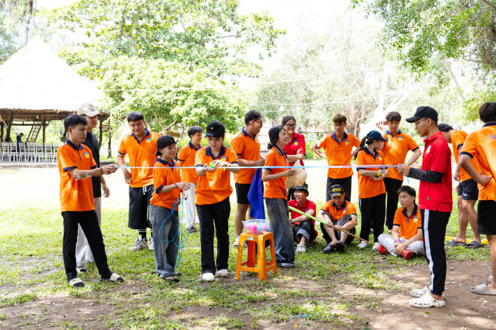 [Ảnh] Sinh viên Viện Văn hóa - Nghệ thuật - Thể thao khuấy động sức trẻ tại Hội trại kết nối CAS’s Camp 2026 44
