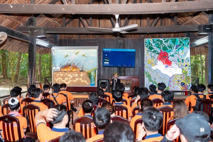 Sinh viên Quản trị dịch vụ du lịch và lữ hành HUTECH học nghề qua chuyến trải nghiệm thực tế tại Tây Ninh 72