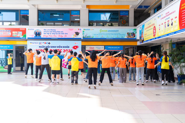 Sinh viên Khoa Dược kết nối và lan tỏa tinh thần tích cực tại Ngày hội Sinh viên khỏe 2025 49