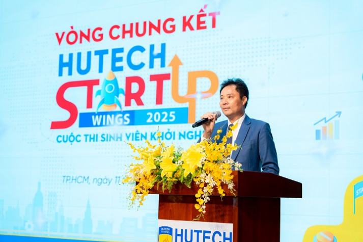Chung kết HUTECH Startup Wings 2025: Trà sữa thảo mộc dạng viên nén TEA PIE lên ngôi Quán quân 12
