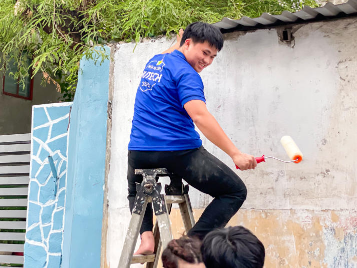 Điểm tin hoạt động Mùa hè xanh HUTECH 2025: Mặt trận TP.HCM sôi nổi với loạt công trình ý nghĩa 122